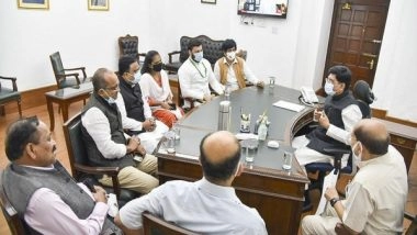 India News | Monsoon Session: BJD MPs, Piyush Goyal Hold Discussions over House Proceedings