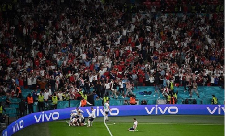 Harry Kane Praises Fans at Wembley, After Three Lions Defeat Denmark in the Euro 2020 Semi-Final 