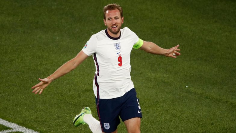 Harry Kane's Brace Helps England Book a Berth in Semi-Finals of Euro 2020, Thrashes Ukraine 4-0 (Watch Goal Highlights)