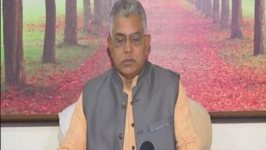 India News | Mamata Banerjee Should Focus on Bengal, PM Modi There to Look After Country: Dilip Ghosh on Her Call for Opposition Unity