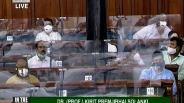 India News | Lok Sabha Witnesses Three Adjournments Amid Opposition Protests over Its Demands