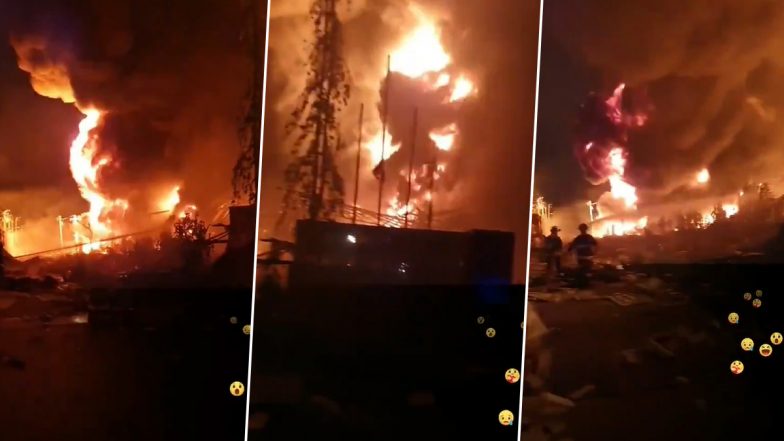 Thailand Factory Blast: 1 Killed, 29 Injured After Explosion Rocks Foam and Plastic Pallet Manufacturing Unit on Outskirts of Bangkok