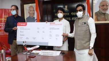 India News | Centre Launches 8 New Routes to Boost Regional Aerial Connectivity from MP to Maha, Gujarat