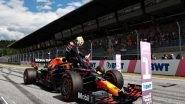 Sports News | Max Verstappen Stamps Dominance, Takes Pole for Second Consecutive Time at Austrian GP
