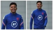Jadon Sancho Looked Happy After Manchester United Deal Gets Announced (See Pic)