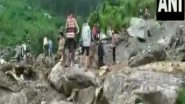 India News | Rescue Operations Underway in Himachal's Kangra After Landslides, Floods