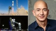 Jeff Bezos Space Flight Live Streaming Date And Time in IST: Know When and Where to Watch Live Broadcast of Blue Origin's New Shepard Rocket Launch