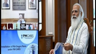 India News | COVID-19: PM Modi Asks Officials to Ensure Oxygen Plants Are Functional at Earliest