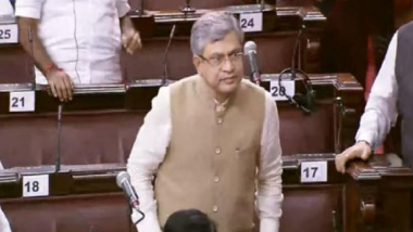 Pegasus Row: TMC MP Santanu Sen Snatches Statement From IT Minister in Rajya Sabha, Tears It into Pieces