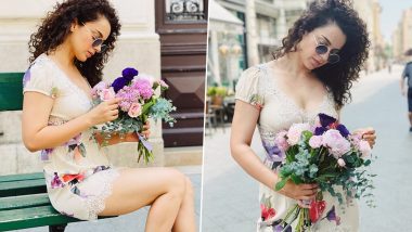 Kangana Ranaut Is Killing It in Her Floral Outfit as She Shares Pics From Her Budapest Outing