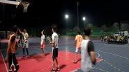 India News | Youth Enjoy First Night Basketball Tournament in J-K's Srinagar