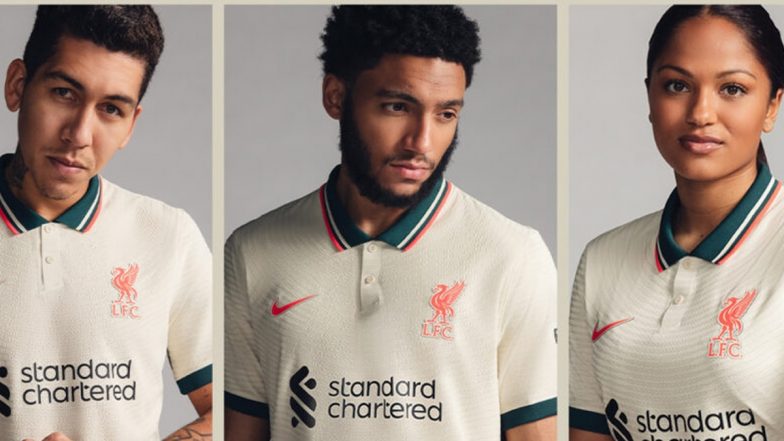 Liverpool FC Releases New Away Kits for EPL 2021-22, Fans Come Up