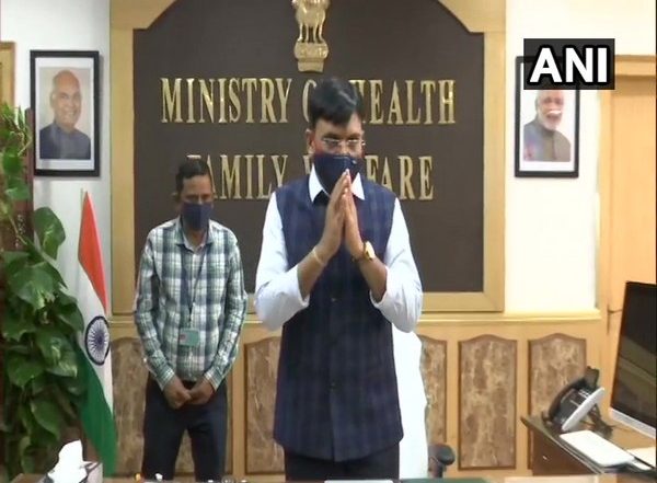 India News | Mansukh Mandaviya Takes Charge of Health Ministry