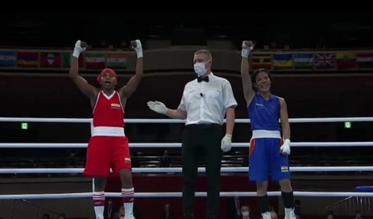 Mary Kom Celebrates  Ingrit Valencia Win Against Her, Indian Boxer Lauded for Sportsmanship! 