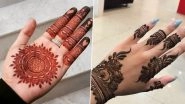 Eid al-Adha 2021 Mehndi Design Ideas: Simple and Easy Arabic, Indian, Rajasthani Henna Patterns to Apply on Hands During Bakrid Festival