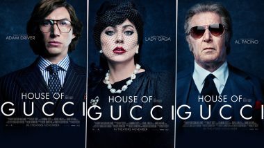 House of Gucci First Character Posters: Adam Driver, Lady Gaga, Al Pacino Impress Us With Their New Avatar While Jared Leto Leaves Us Surprised With His Unrecognisable Getup (View Pic)