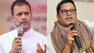 Prashant Kishor Meets Rahul Gandhi, Congress Crisis in Punjab Likely Discussed Ahead of 2022 Assembly Elections in State