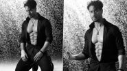 Tiger Shroff Shows Off His Abs in Dabboo Ratnani&rsquo;s 2021 Calendar Shoot (View Pics)