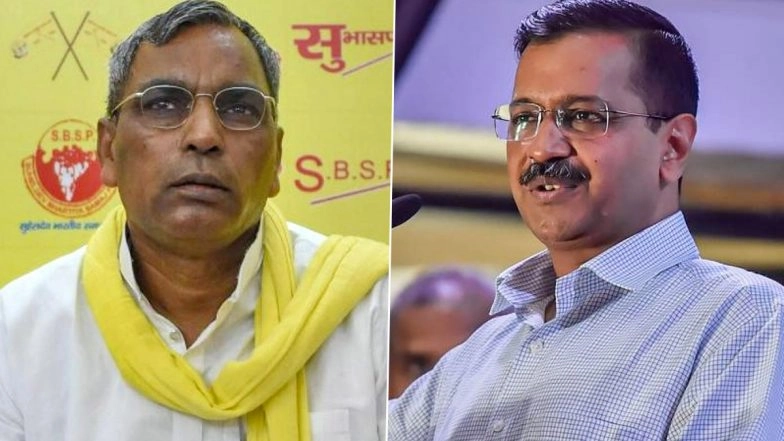 Uttar Pradesh Assembly Elections 2022: SBSP Chief Om Prakash Rajbhar to Meet Arvind Kejriwal on July 17