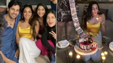 Kiara Advani Looks Gorgeous As She Parties With Sidharth Malhotra And Others On Her Birthday (View Pics)