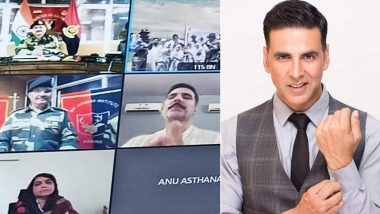 Akshay Kumar Donates Rs. 1 Crore to Rebuild a School in Kashmir, BSF Shares Pictures of Laying the Foundation Stone