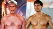 Milind Soman Treats Fans With His Shirtless Then-and-Now Pics and the Fitness Icon Has Aged Like a Fine Wine
