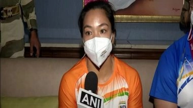 Sports News | Decision to Train in US Before Olympics Played Big Role in Me Winning Medal, Says Mirabai Chanu