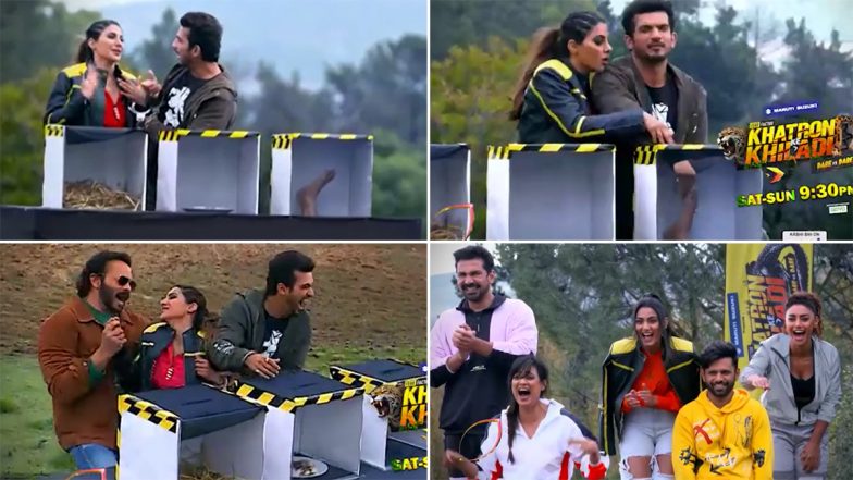 Khatron Ke Khiladi 11: Nikki Tamboli Makes a Comeback After Getting Eliminated in the First Week (Watch Video)