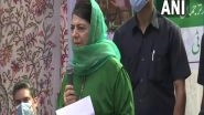 India News | BJP Distorted J-K's Face by Destroying Constitution, Alleges PDP Chief Mehbooba Mufti