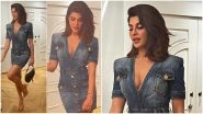 Yo or Hell No? Jacqueline Fernandez's Denim Dress By Balmain