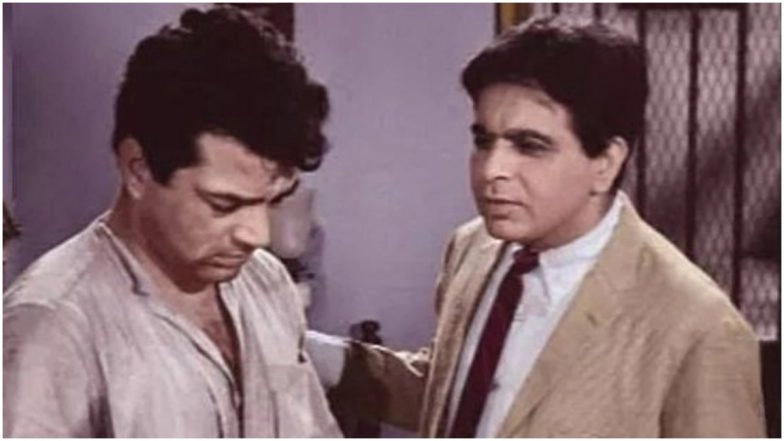 Dharmendra Claims He Never Shared a Scene With Dilip Kumar; This Nostalgic Pic Says Otherwise! (LatestLY Exclusive)