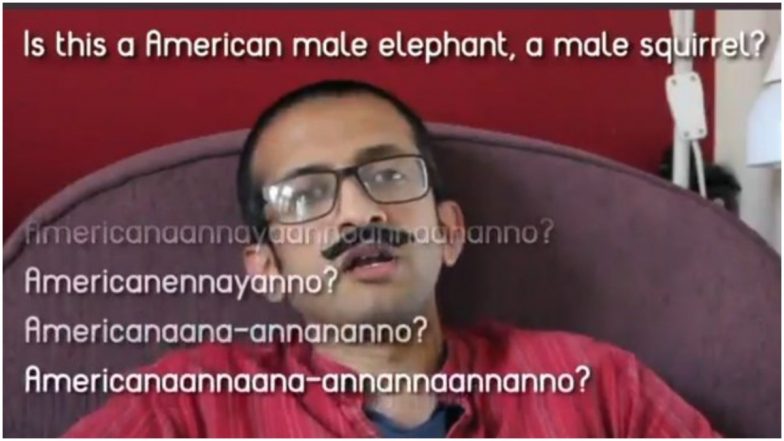 This Viral Video of a YouTuber Twisting 'American Aano' Into Various Malayalam Phrases Will Leave all Malayalis in Splits!