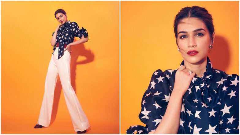 Yo or Hell No? Kriti Sanon in Naeem Khan for Mimi Promotions