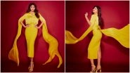 Shilpa Shetty Kundra Looks Like a Ray of Sunshine In her All-Yellow Alex Perry Outfit