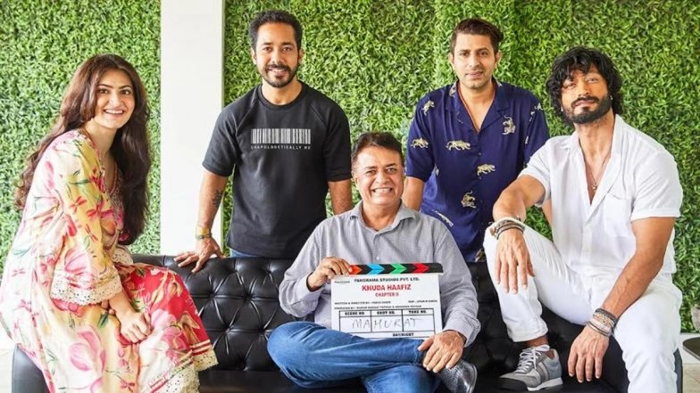 Khuda Haafiz Chapter II Agni Pariksha Goes on Floor; Vidyut Jammwal, Director Faruk Kabir and Team Start Filming in Mumbai