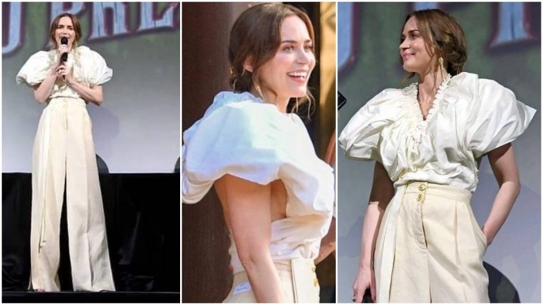 Yo or Hell No? Emily Blunt in Schiaparelli