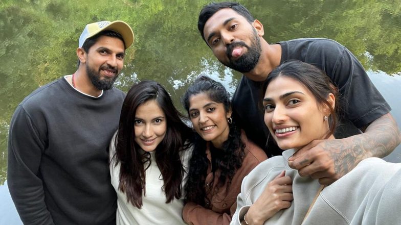 KL Rahul and Rumoured Girlfriend Athiya Shetty Are All Smiles in Ishant Sharma's Wife Pratima Singh Groupfie (View Pic)