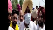 India News | AAP Workers Protest Near Amarinder's Siswan Farmhouse Against Power Cuts, Bhagwant Mann, Cheema Detained