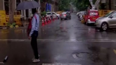 India News | Rain Lashes Parts of Mumbai, Weather Dept Predicts Moderate Rain for 2 Days