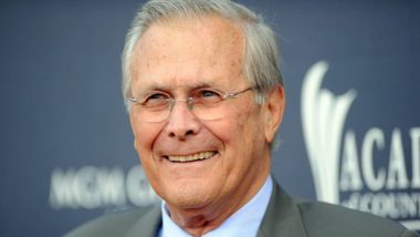 Donald Rumsfeld, Former US Defense Secretary During Iraq War, Dies at 88