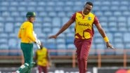 West Indies vs South Africa 5th T20I Live Streaming Online in India: Watch Free Telecast of WI vs SA T20I Match on TV