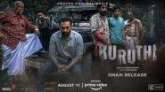 Kuruthi: Prithviraj Sukumaran&rsquo;s Action-Thriller Skips Theatrical Release; Will Premiere on Amazon Prime Video This Onam