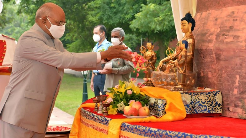 Dharma Chakra Day 2021: Application of Buddhist Values and Principles to Solve Issues of Global Concern Will Help in Healing the World, Says President Ram Nath Kovind