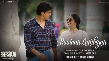 Raataan Lambiyan From Shehshaah: Kiara Advani and Sidharth Malhotra Are All Set To Engage You in Some Romance