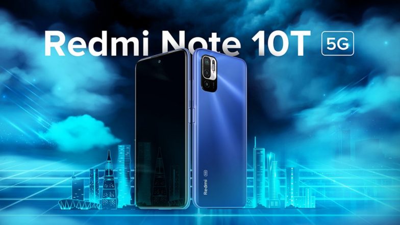 Redmi Note 10T 5G Launching Today in India, Watch LIVE Streaming Here