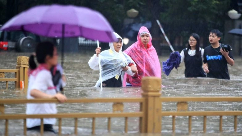 China Floods: Death Roll From Rainstorms in Henan Province Rises to 56, Rescue Operations Underway