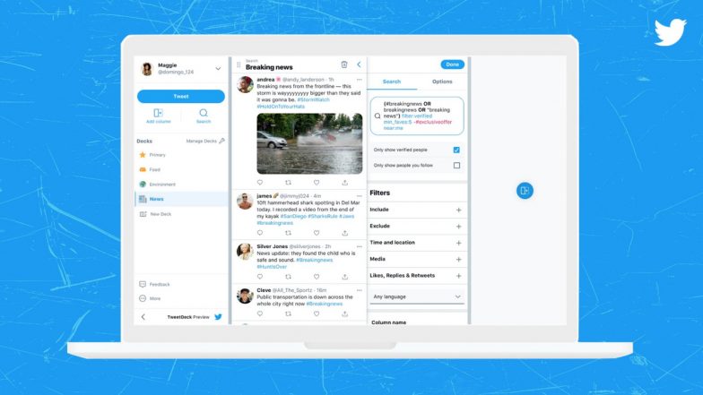 Twitter Announces Improved Version of TweetDeck; Reportedly Testing New Features in the US, Canada & Australia