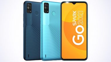 Tecno Spark Go 2021 With 5,000mAh Battery Launched in India at Rs 7,299