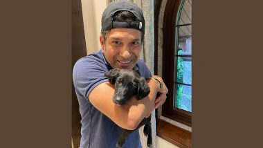 Sachin Tendulkar Shares Adorable Picture of New 'Paw’tner Making Social Media Debut, Check Post