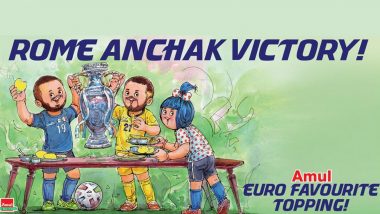 Amul Reacts to Italy's Thrilling Euro 2020 Title Win With Witty Topical, Check Post